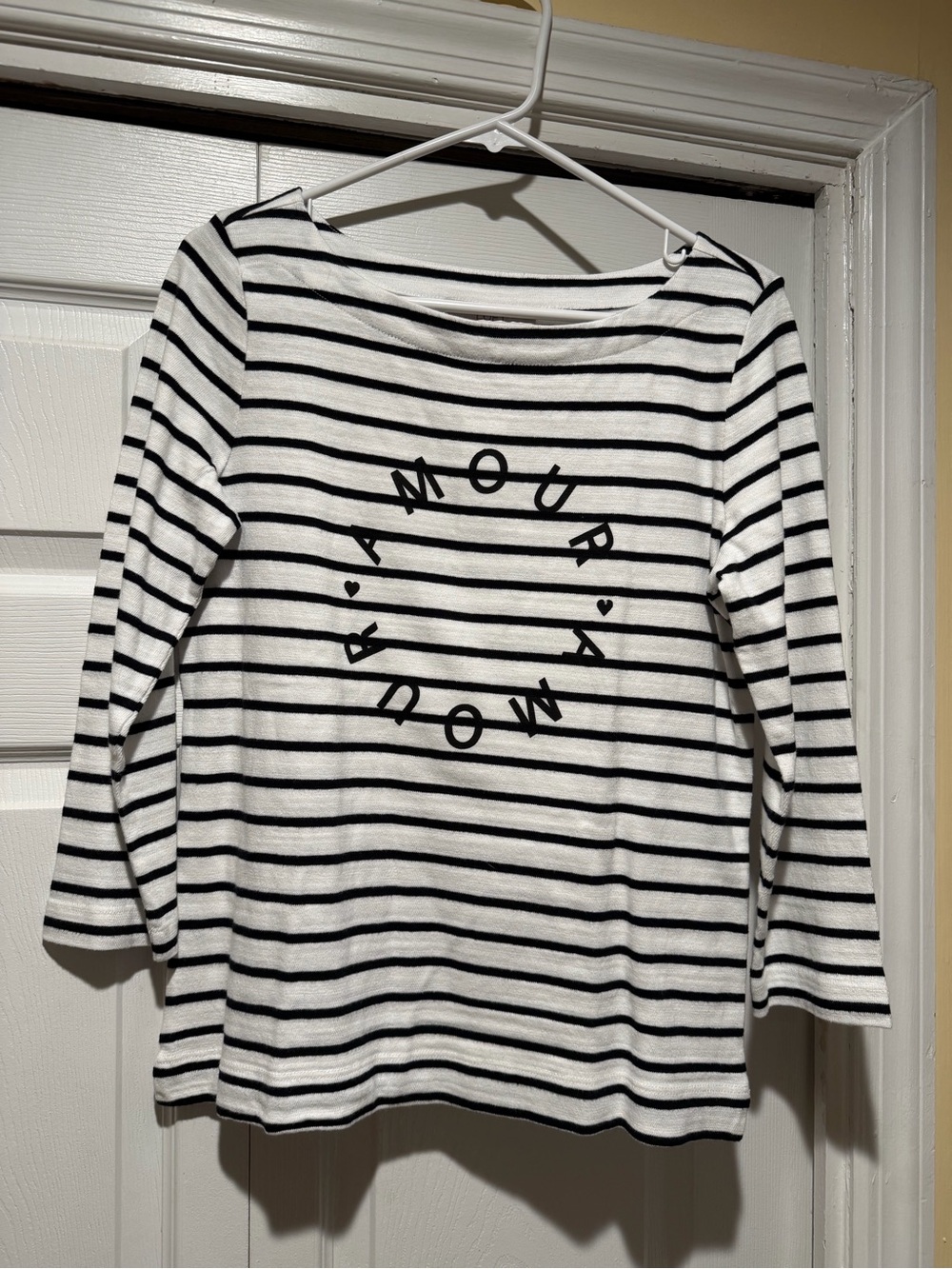 LOFT Amour Striped Harbor Tee
